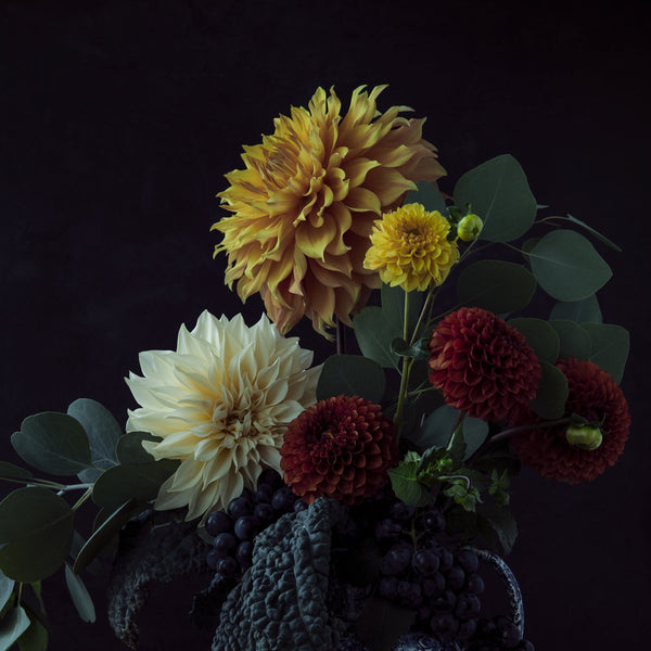 Autumn Series flower prints | Flower art prints