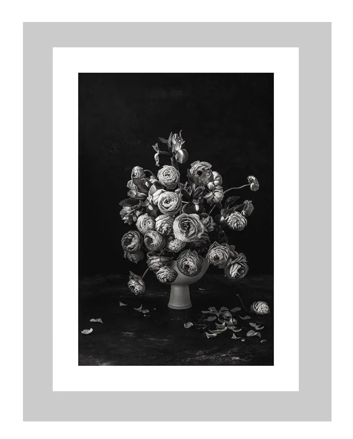 Crushing on You | custom floral art cards | art postcards | flower prints | ELENA DRAGOI