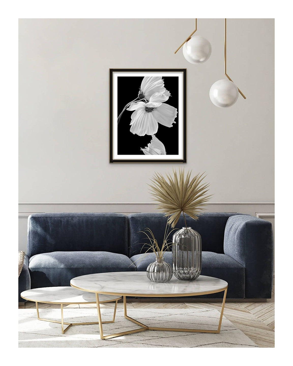 Gentle Love - flower art prints ELENA DRAGOI