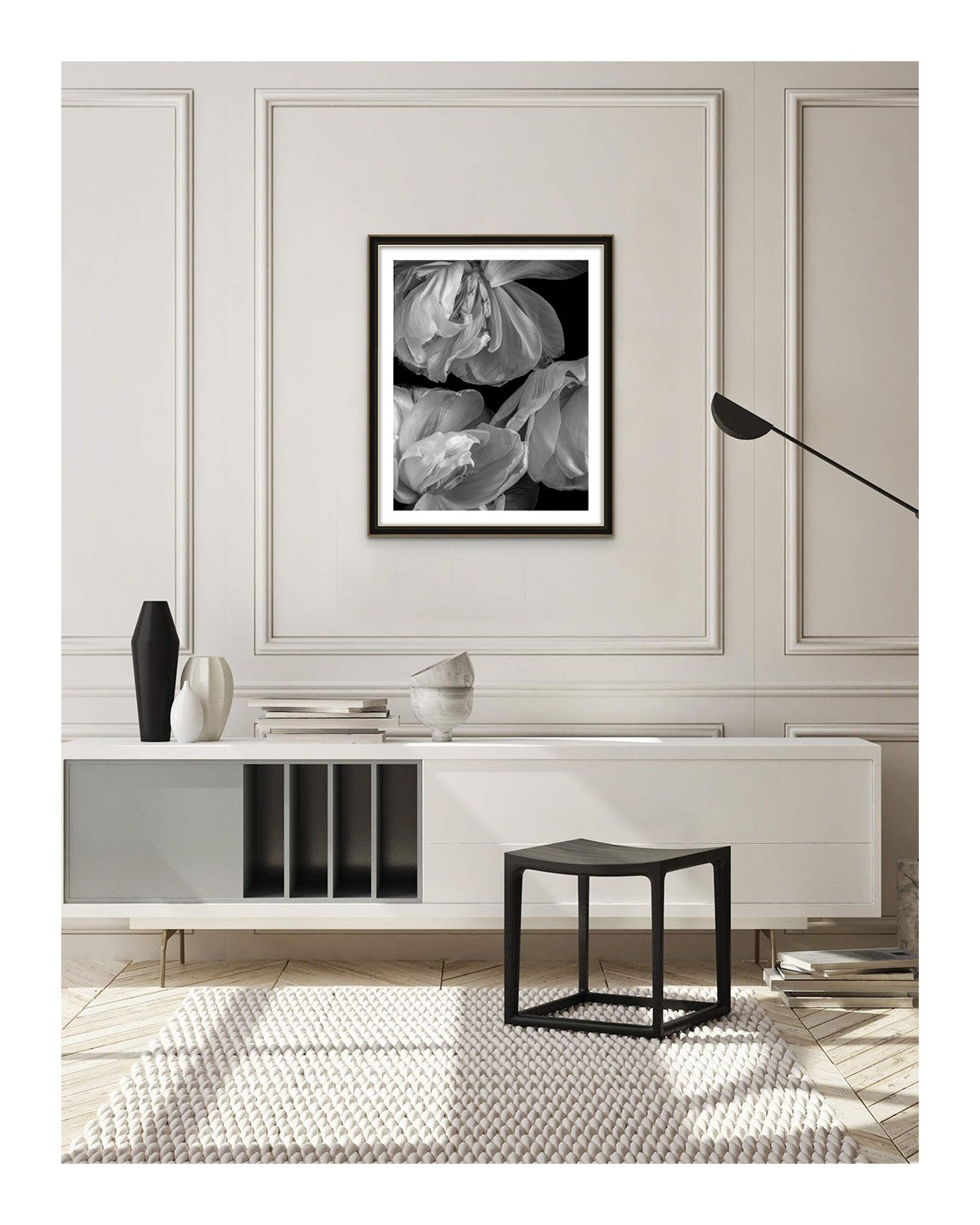 Inward Beauty - flower art prints ELENA DRAGOI