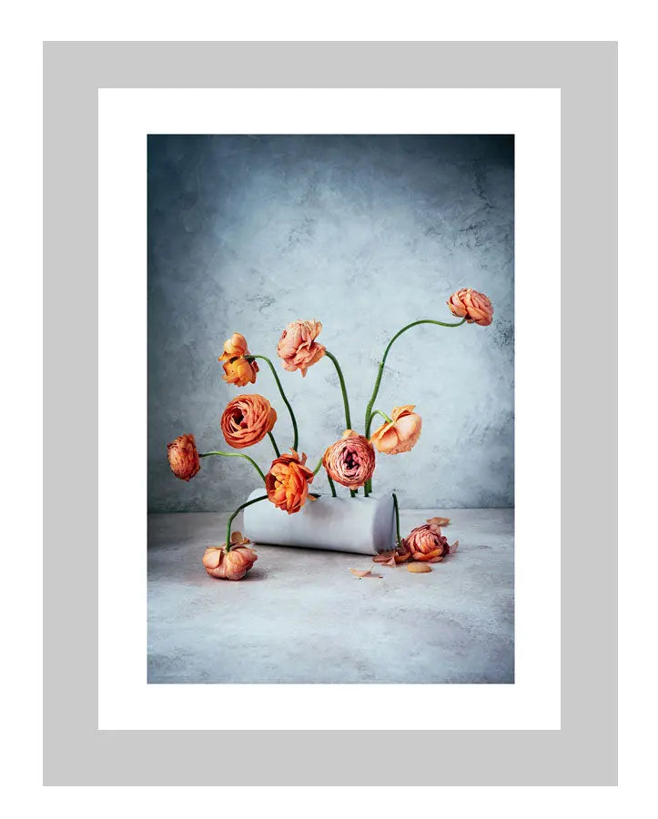 Perfectionism  | custom floral art cards | art postcards | flower prints | ELENA DRAGOI