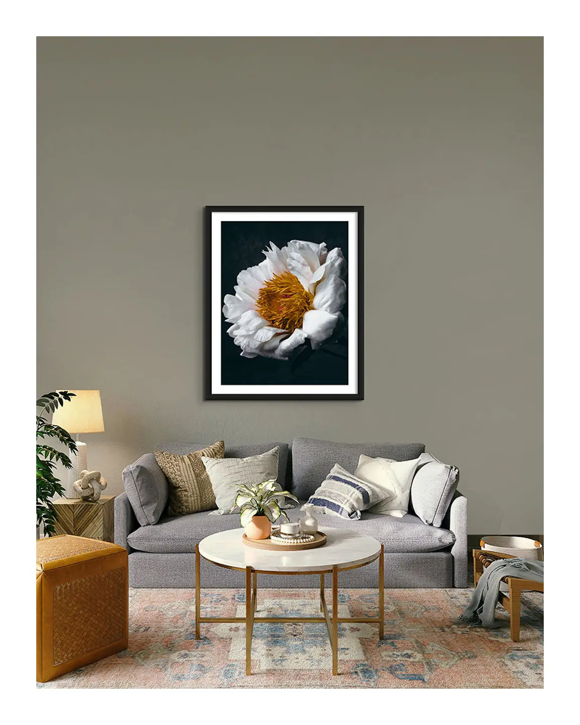 Unwavering Presence - flower art prints ELENA DRAGOI