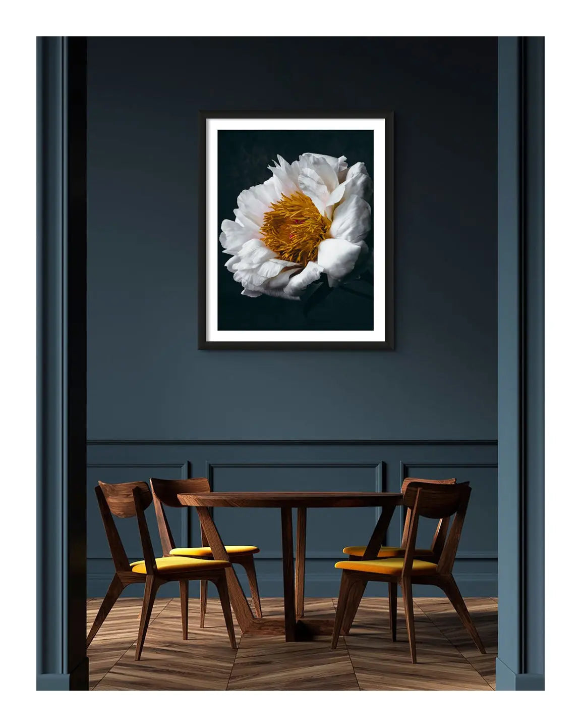 Unwavering Presence - flower art prints ELENA DRAGOI