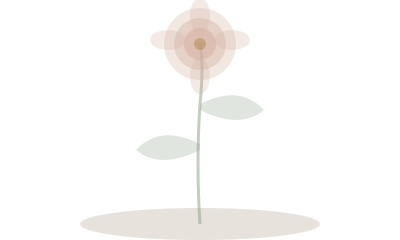 Botanical bloom illustration