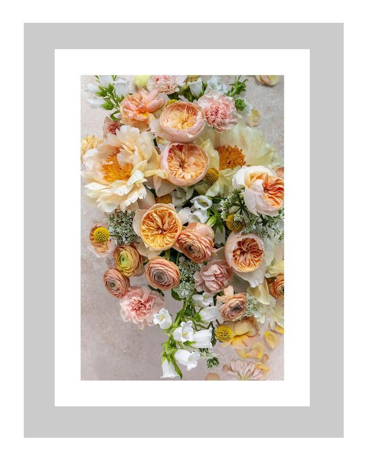 Garden Party | custom floral art cards | art postcards | flower prints | ELENA DRAGOI