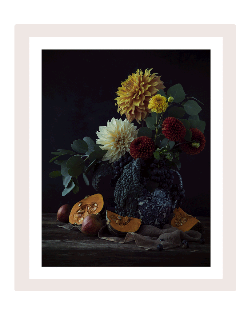 Harvest Time Flower Art Prints | Elena Dragoi