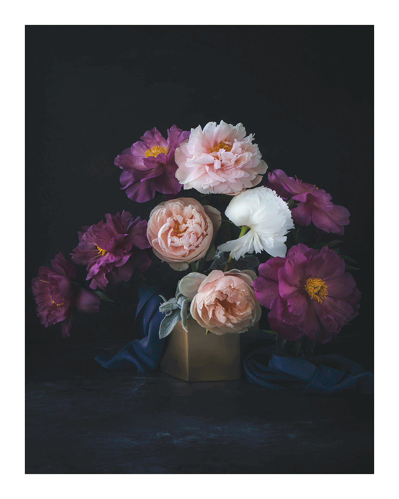 Moonlit Romance | Flower Prints | Elena Dragoi